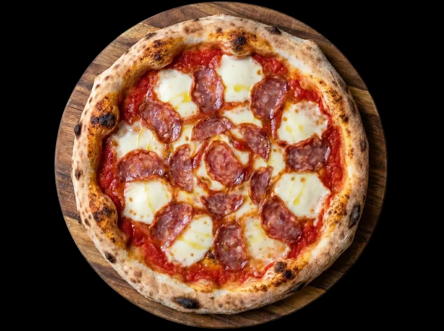 Salami Pizza